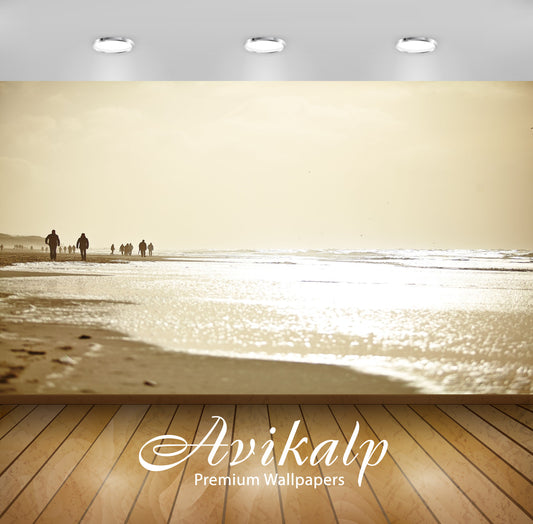 Avikalp Exclusive Premium beach HD Wallpapers for Living room, Hall, Kids Room, Kitchen, TV Backgrou