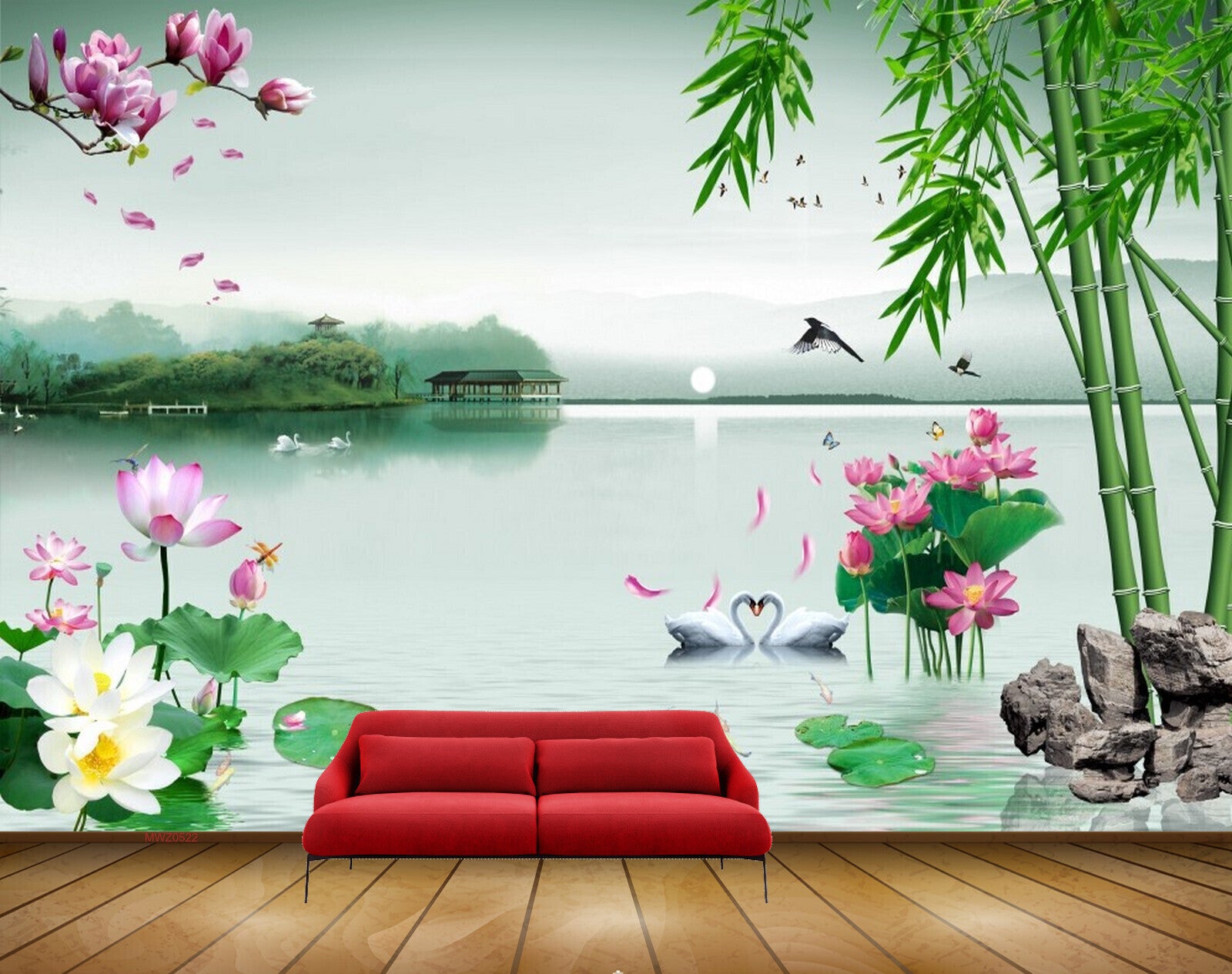 Decorative Production Floral & Botanical Pink Wallpaper Price in India -  Buy Decorative Production Floral & Botanical Pink Wallpaper online at  Flipkart.com