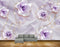 Avikalp MWZ1033 Purple Flowers Pearls HD Wallpaper