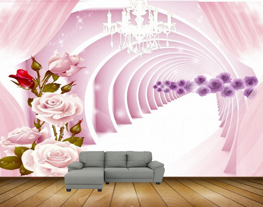 Dua Interior Decorators - Wallpaper that Always Attract..!! FLORAL 💐 Need  a wallpaper for your Room, Floral is the best choice Indeed... Choose from  2,000 floral designs...!!! Call us for Queries: 9646600557 #