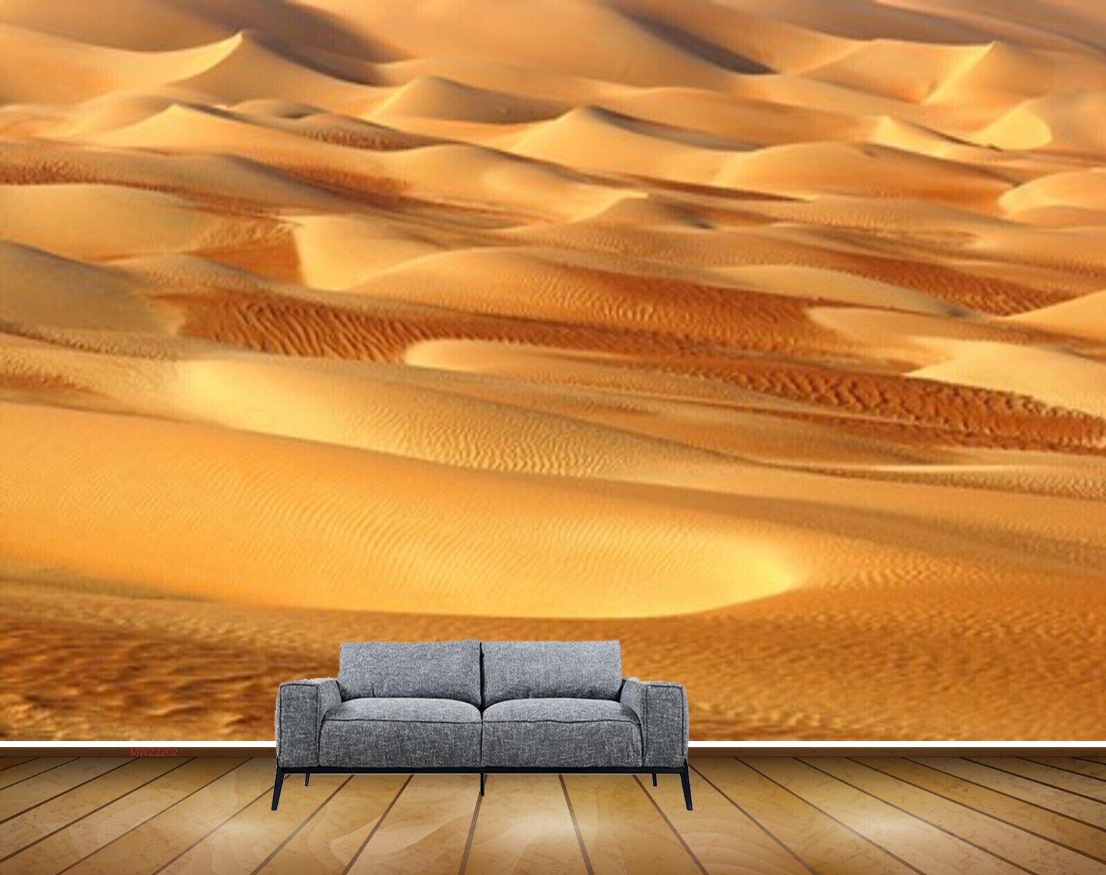 Avikalp MWZ2202 Orange Sand Desert HD Wallpaper