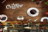 Avikalp MWZ3063 Coffeehouse Folks Beans HD Wallpaper for Cafe Restaurant