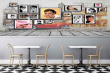 Avikalp MWZ3112 Photo Frames Wall HD Wallpaper for Cafe Restaurant