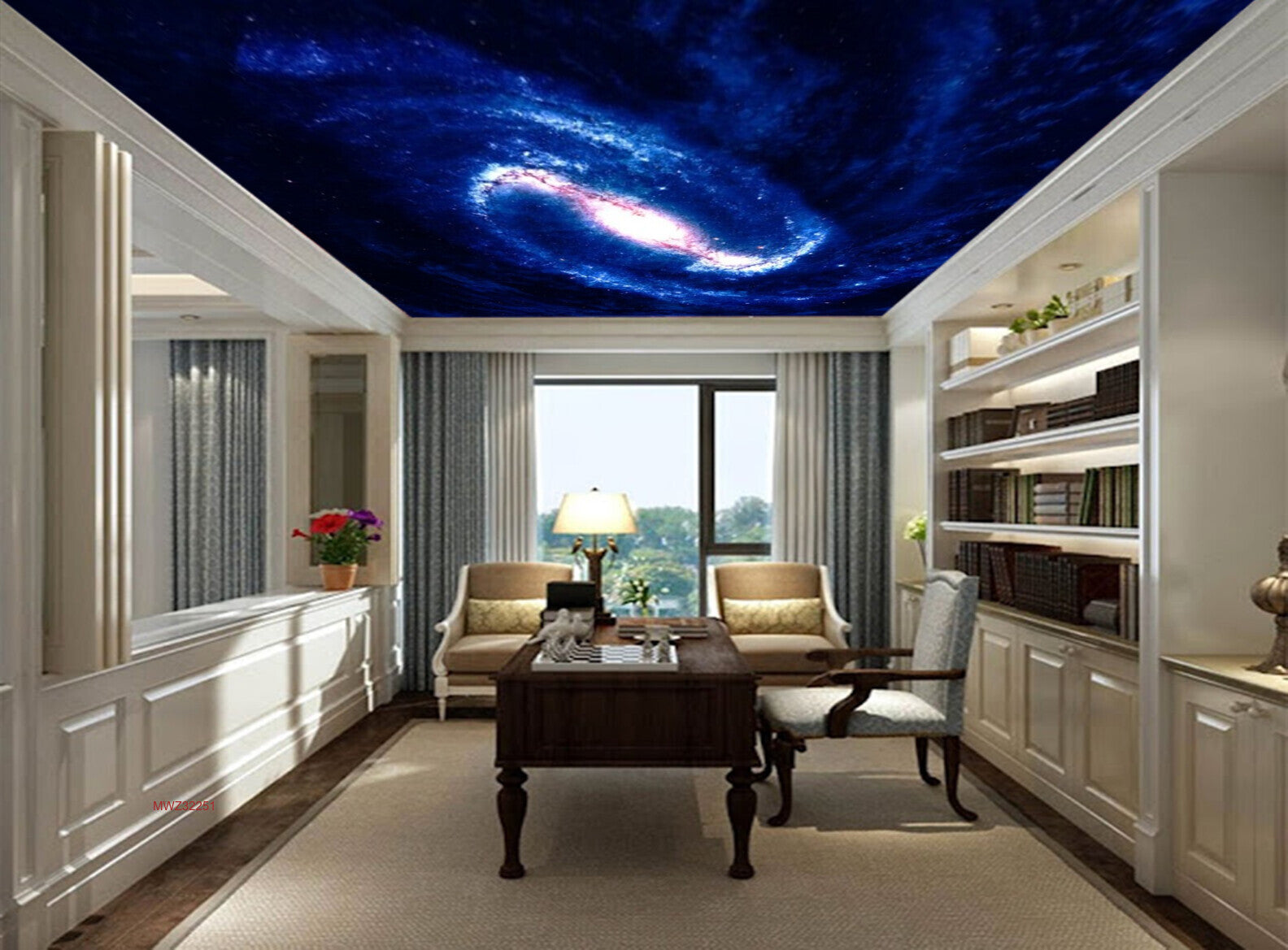 Avikalp MWZ3225 Sky Stars Galaxy HD Wallpaper for Ceiling