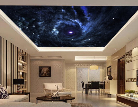 Avikalp MWZ3230 Space Stars Moon HD Wallpaper for Ceiling