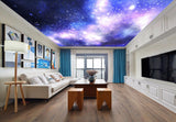 Avikalp MWZ3232 Blue Black Space Stars HD Wallpaper for Ceiling