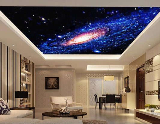 Avikalp MWZ3233 Sun Stars Space Galaxy HD Wallpaper for Ceiling