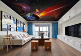 Avikalp MWZ3236 Earth Stars Sun Moon HD Wallpaper for Ceiling