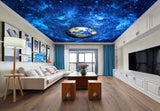 Avikalp MWZ3238 Global Earth Solar System HD Wallpaper for Ceiling