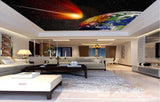 Avikalp MWZ3241 Earth Rocket Stars HD Wallpaper for Ceiling