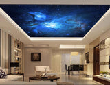 Avikalp MWZ3252 Blue Space Stars HD Wallpaper for Ceiling