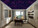 Avikalp MWZ3255 Purple Space Stars HD Wallpaper for Ceiling