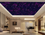 Avikalp MWZ3255 Purple Space Stars HD Wallpaper for Ceiling