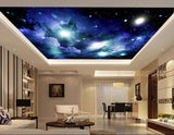 Avikalp MWZ3273 Clouds Moon Stars HD Wallpaper for Ceiling