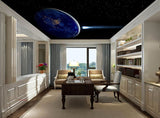 Avikalp MWZ3344 Earth Moon Stars HD Wallpaper for Ceiling