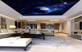 Avikalp MWZ3345 Earth Stars Space HD Wallpaper for Ceiling