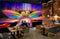 Avikalp MWZ3473 Rainbow Coloured Feathers Mic Singers Popcorn HD Wallpaper for Disco Club Karaoke