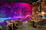 Avikalp MWZ3489 Pink, Violet Light Rays HD Wallpaper for Disco Club Karaoke