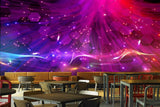 Avikalp MWZ3489 Pink, Violet Light Rays HD Wallpaper for Disco Club Karaoke