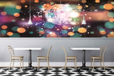 Avikalp MWZ3523 Pink Orange Green Bubbles HD Wallpaper for Disco Club Karaoke