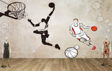 Avikalp MWZ3587 Basket Ball Foot Ball Players HD Wallpaper for Gym Fitness