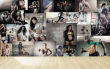 Avikalp MWZ3597 Girls Fit Gym Exercise HD Wallpaper for Gym Fitness