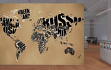 Avikalp MWZ3620 World Map Russia Canada USA HD Wallpaper