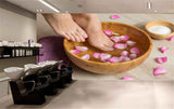 Avikalp MWZ3695 Legs Clean Rose Milk Water HD Wallpaper for Spa